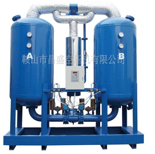 （吸附式干燥機）吸著吸著就干了。